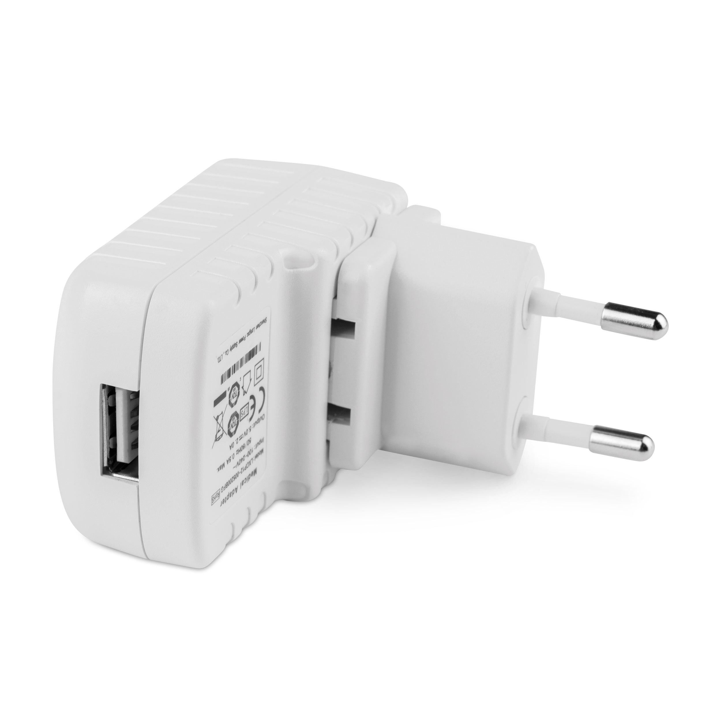 [DK]USB strømadapter til LifeVet® CP, liggende